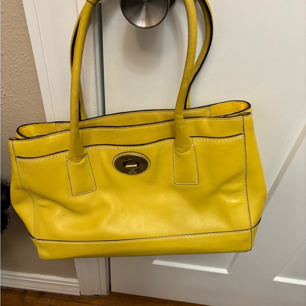 Coach Vintage Legacy Leather Satchel Bag